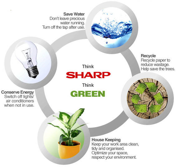 Sharp Think Green